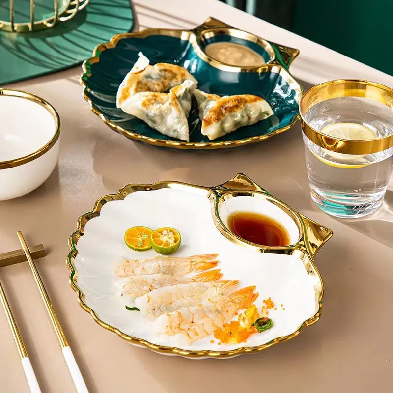Under-glazed Ceramic Dinner